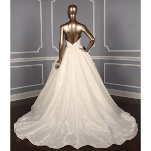 ISABELLE ARMSTRONG Jordyn Strapless Ballgown Wedding Dress Bridal Gown - Picture 7 of 12